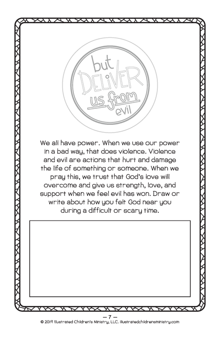 Children's prayer booklet