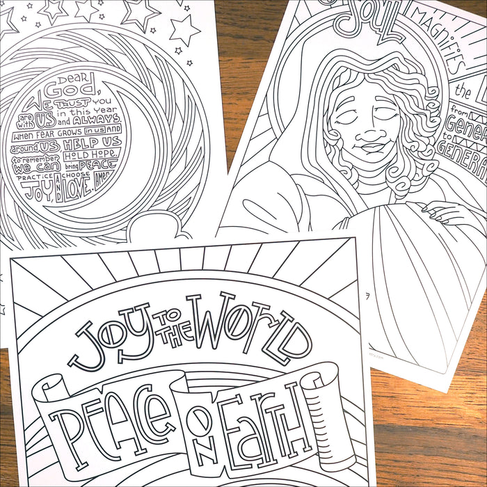 Christmas Coloring Pages: Volume 2 — Illustrated Ministry