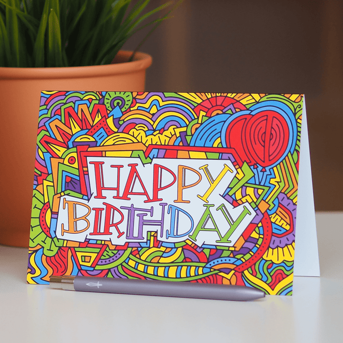 "Happy Birthday" Greeting Cards