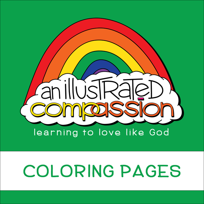 Illustrated Compassion Coloring Pages