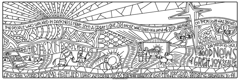 Nativity Christmas Banner