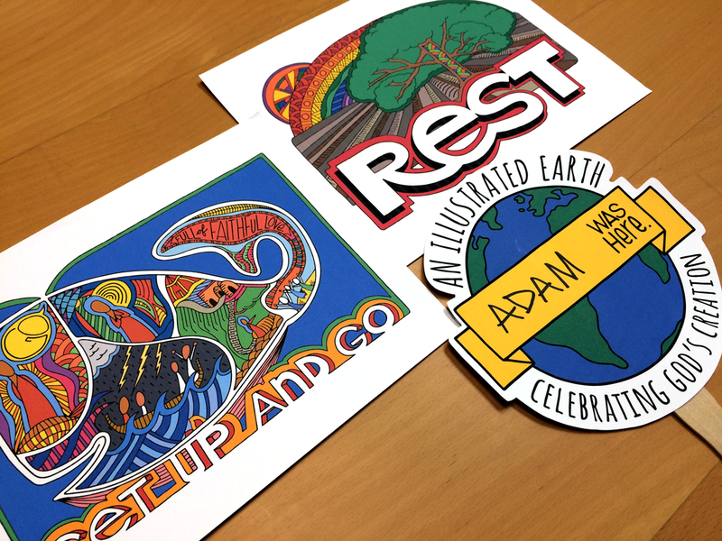 An Illustrated Earth Curriculum Coloring Pages and Sign
