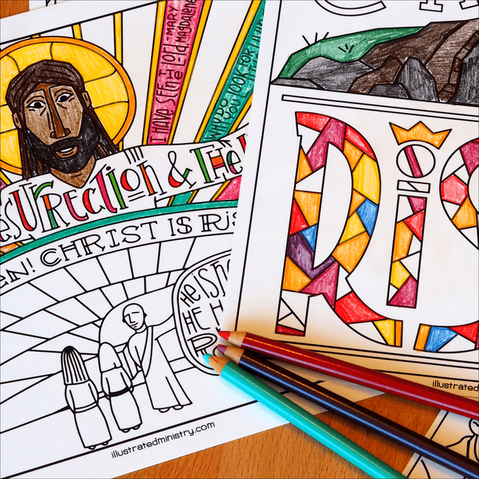 Easter Coloring Pages: Volume 1