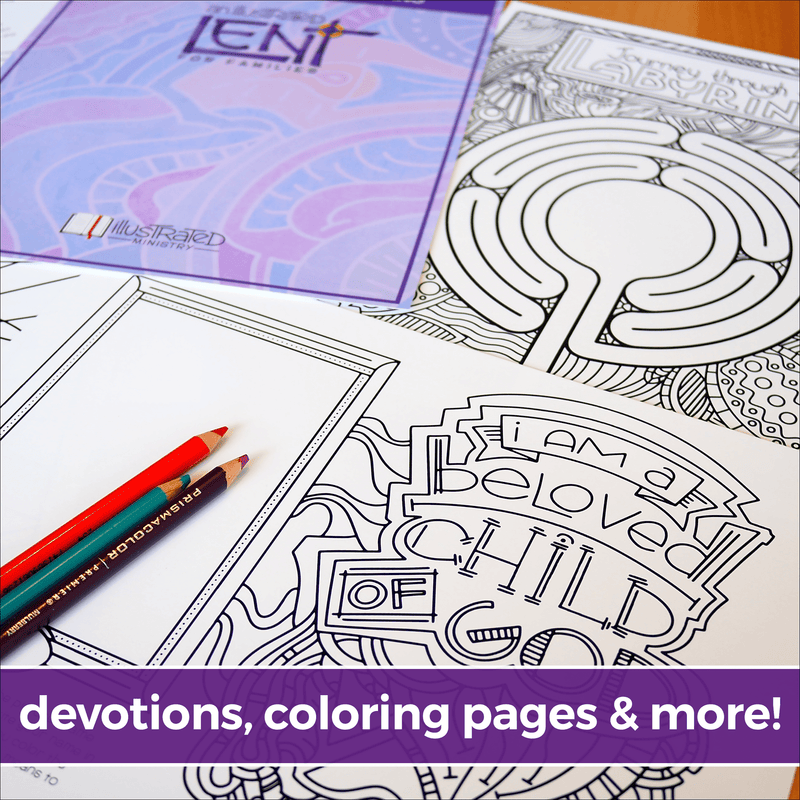 An Illustrated Lent for Families: Reflections on Fasting