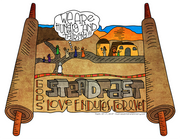 Illustration to accompany children's moment - God's steadfast love