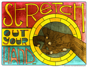 Illustration to accompany children's moment - stretch out your hand