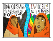 Illustration to accompany children's moment - I will sing to the Lord