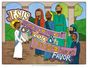 Illustration to accompany children's moment - young Jesus