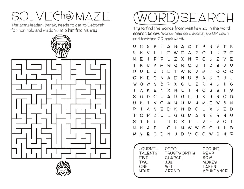 Illustrated Worship Children's Bulletins: Fall 2020