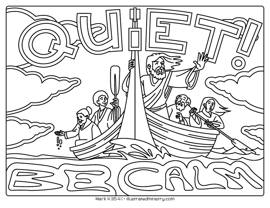 Bible Story Coloring Pages: Summer 2021