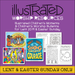 Illustrated children's moments and bulletins for Lent and Easter