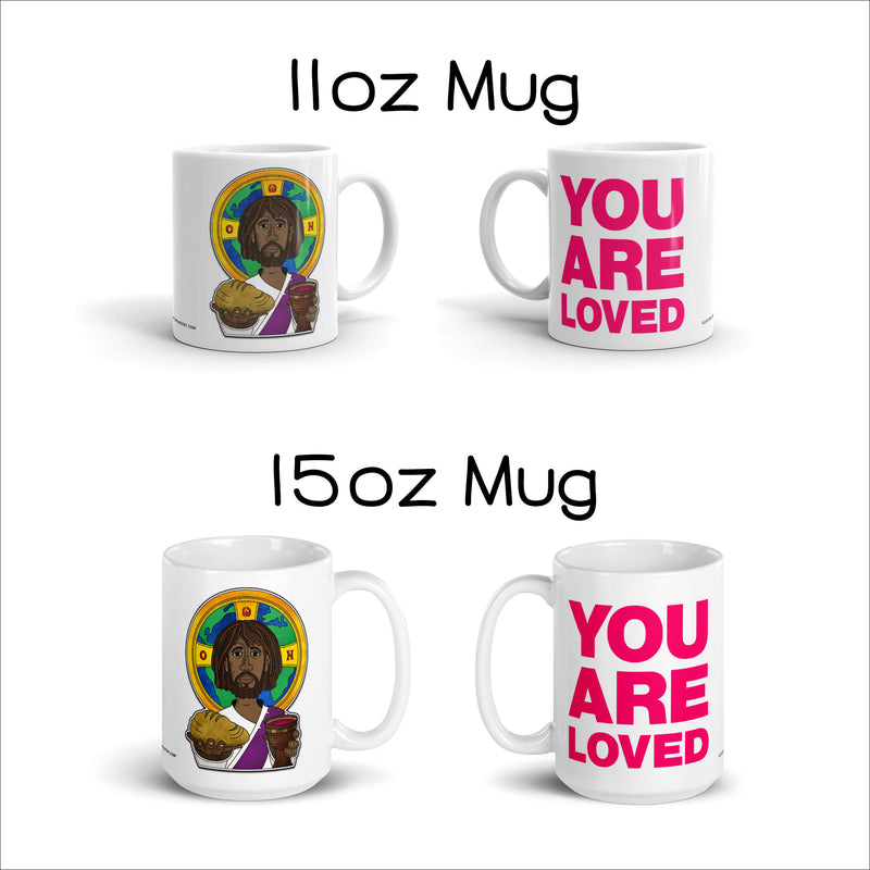 "You Are Loved" Jesus Mug