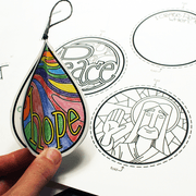 An Illustrated Advent for Families: Preparing the Way Ornaments