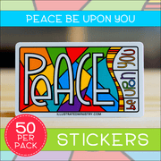 Peace Be Upon You Stickers