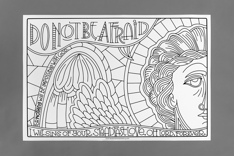 Advent Journey Coloring Posters