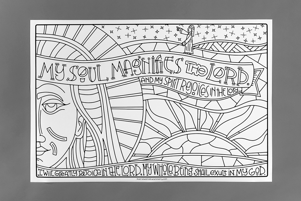 Advent Journey Coloring Posters