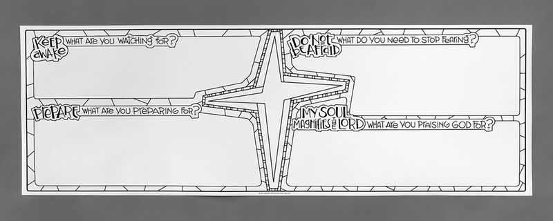 Advent Journey Coloring Posters