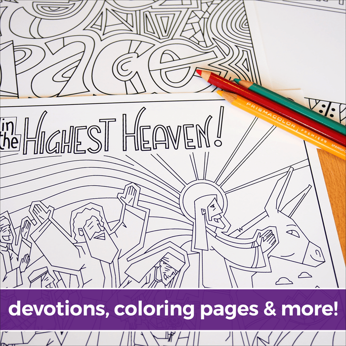 An Illustrated Lent for Families: Reflections on Prayer