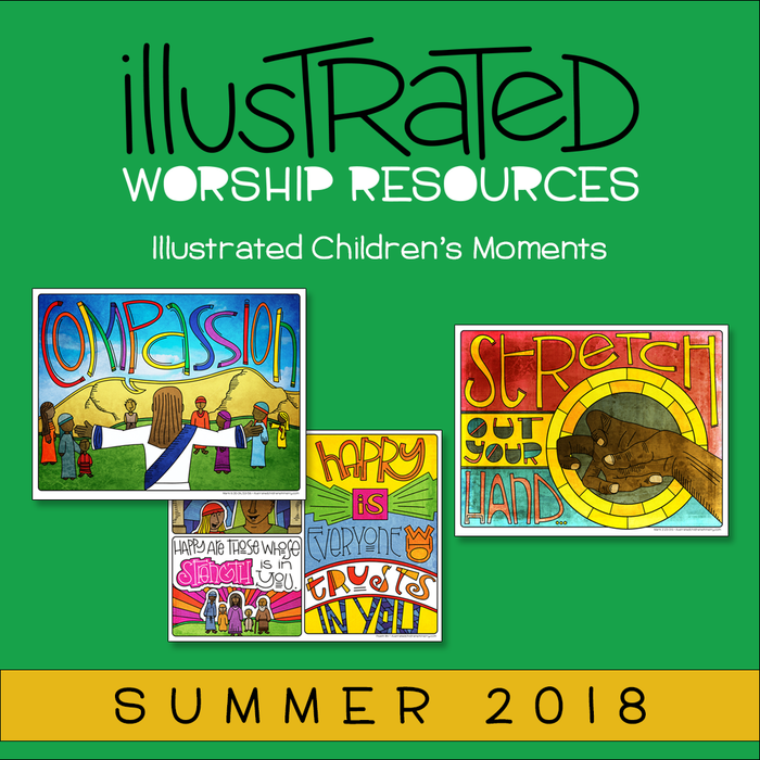 Illustrated children's moments - Summer 2018