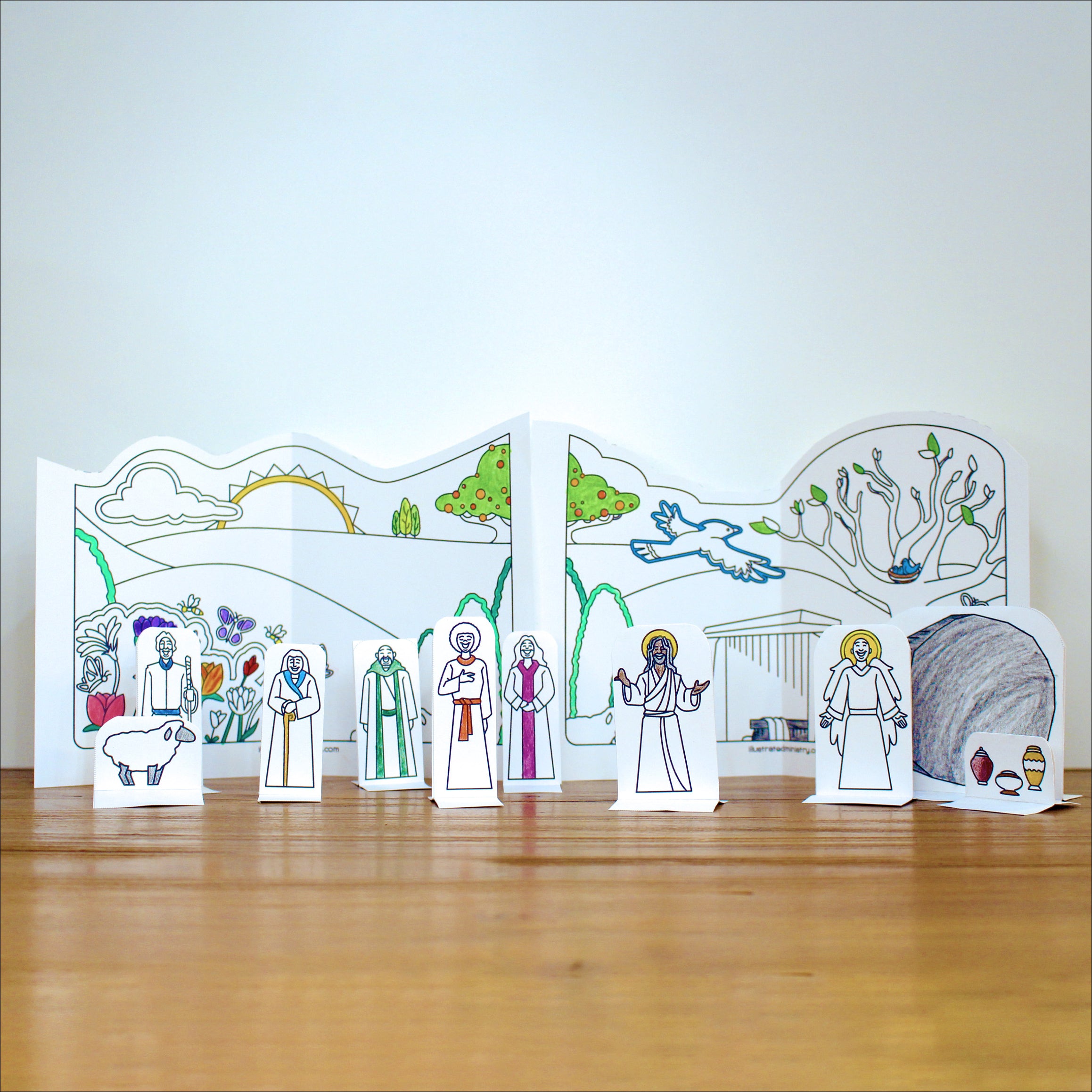 An Illustrated Resurrection Set — Illustrated Ministry