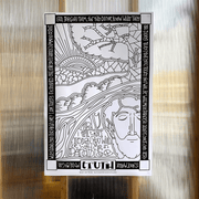 B&W Coloring Poster for Seven Last Words - Truth