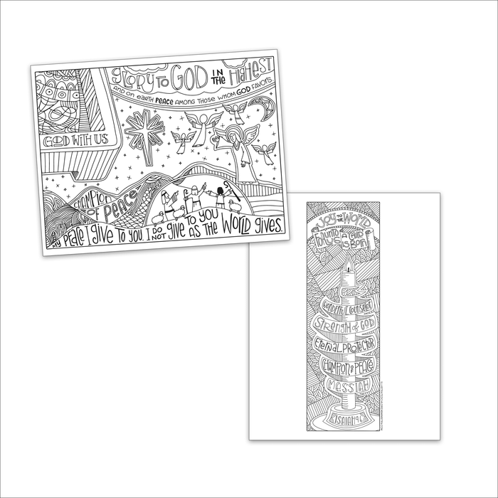 Names of the Messiah Coloring Pages