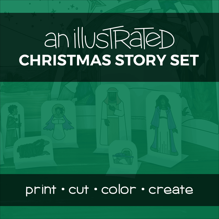 An Illustrated Christmas Story Set