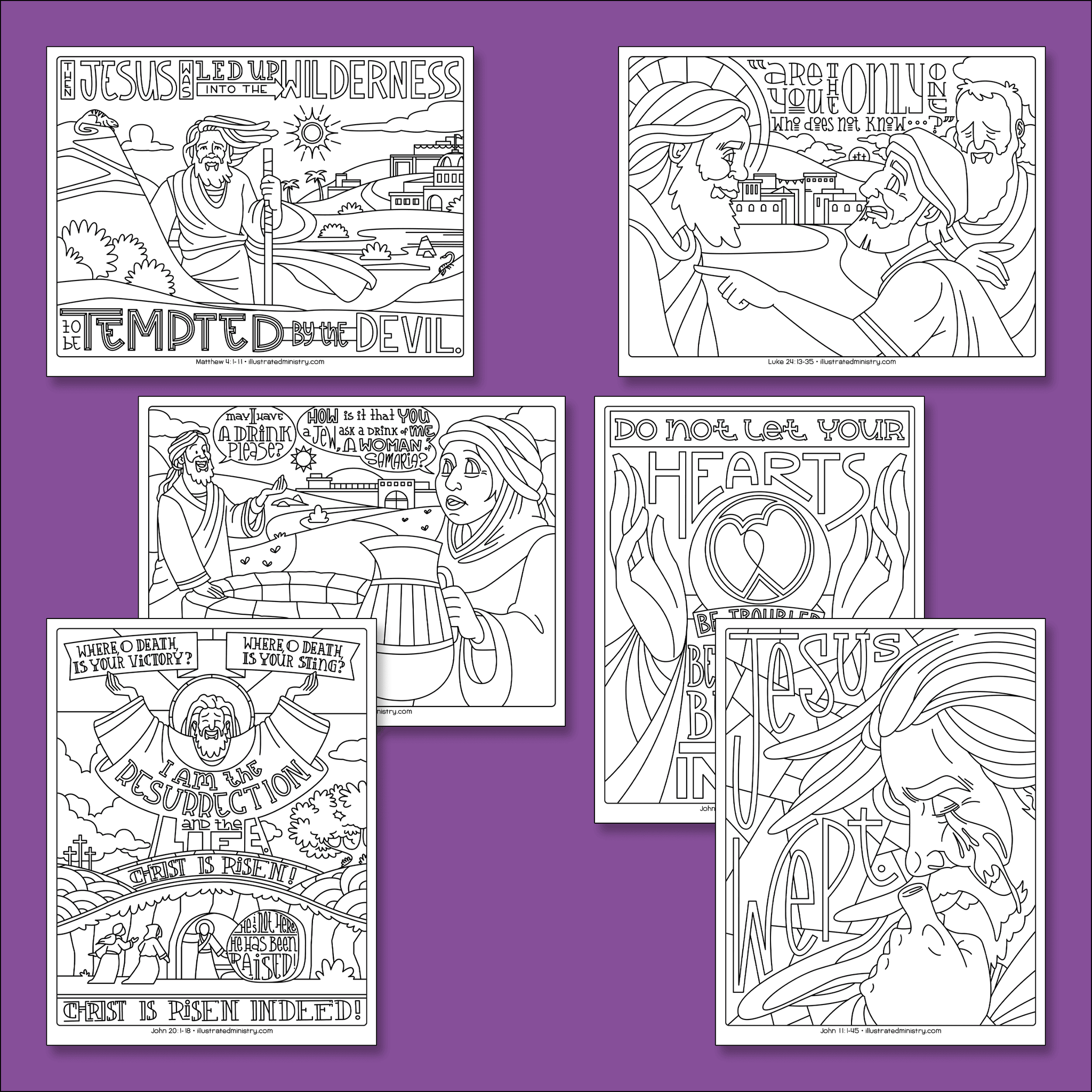 Coloring Pages — Illustrated Ministry