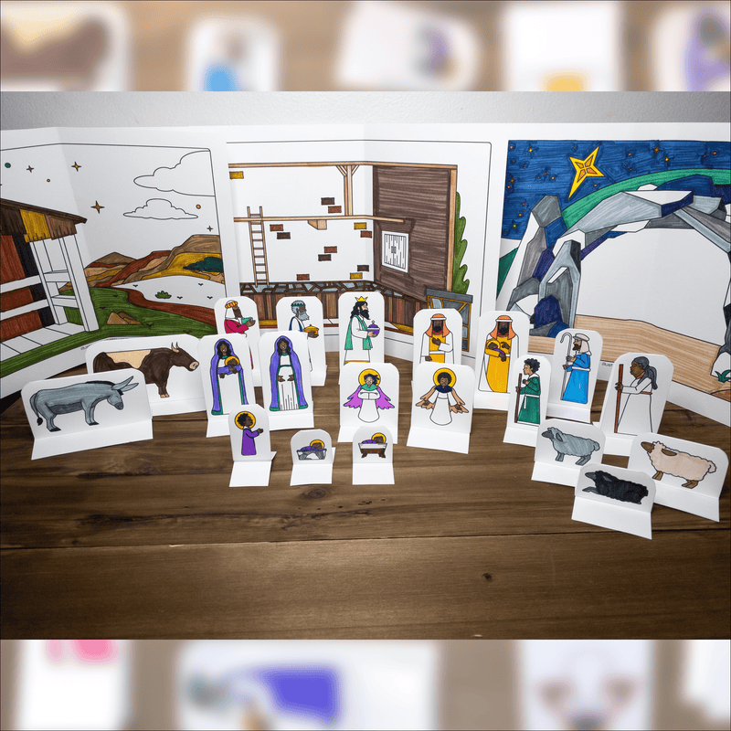 An Illustrated Christmas Story Set