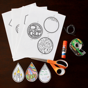 An Illustrated Ornament Set activity
