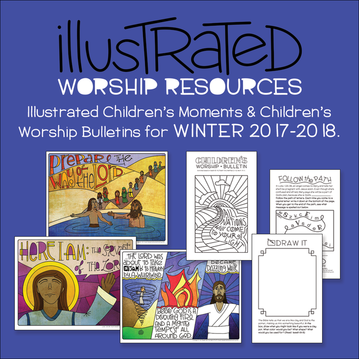 Illustrated Children's Moments and bulletins - Winter 2017-18