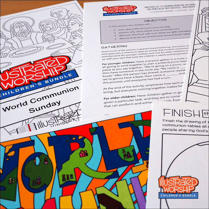 World Communion Sunday Childrens Worship resource