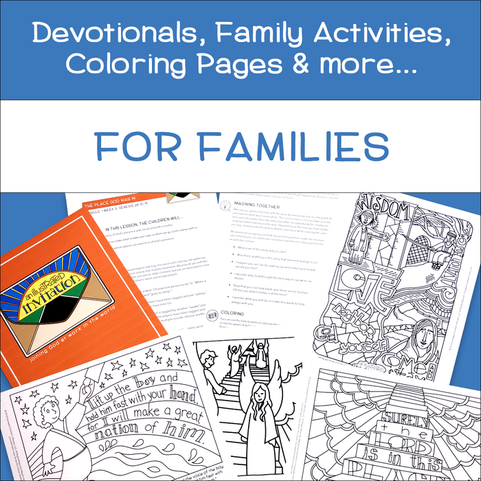 Family Devotions - Devotionals and Coloring