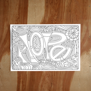 Mary's Song Coloring Poster - Hope