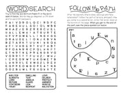 Children's worship bulletin for Lent and Easter Sunday