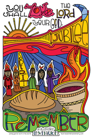Illustrated Children's Ministry An Illustrated Invitation Poster 3 - full color: Accepting God’s Invitation