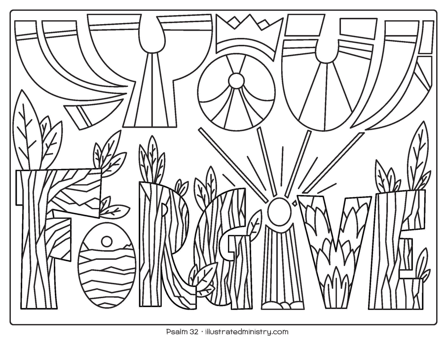 Bible Story Coloring Pages: Spring 2020