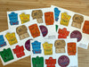 Sticker sheets of the Lord's Prayer