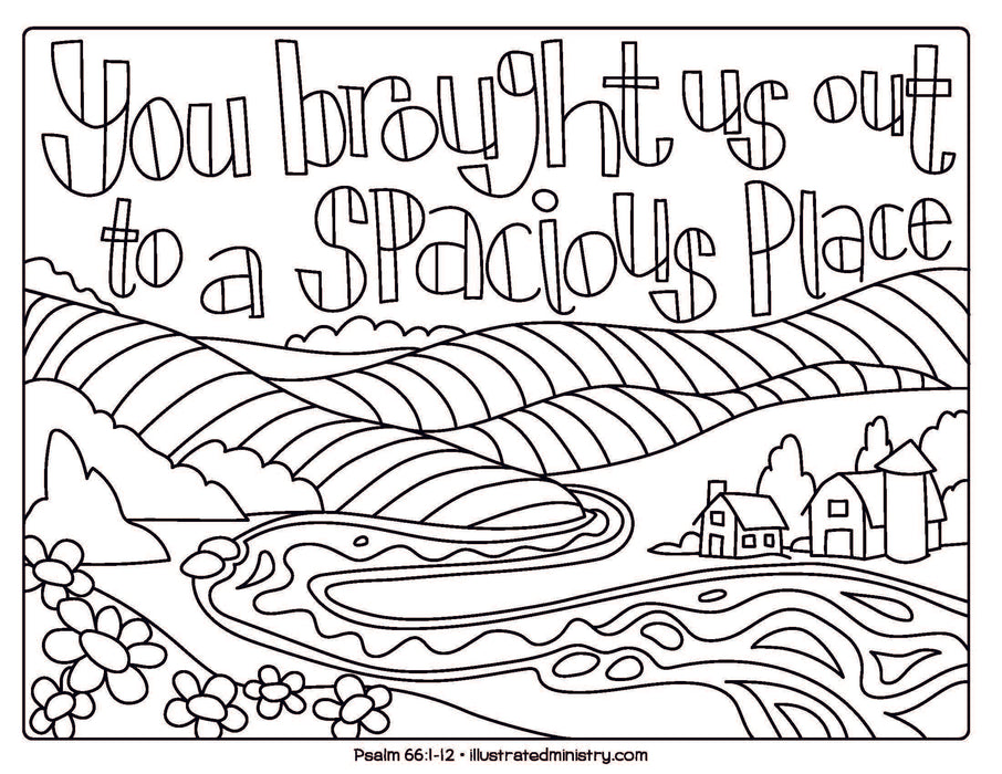 Bible Story Coloring Pages: Fall Worship Resource