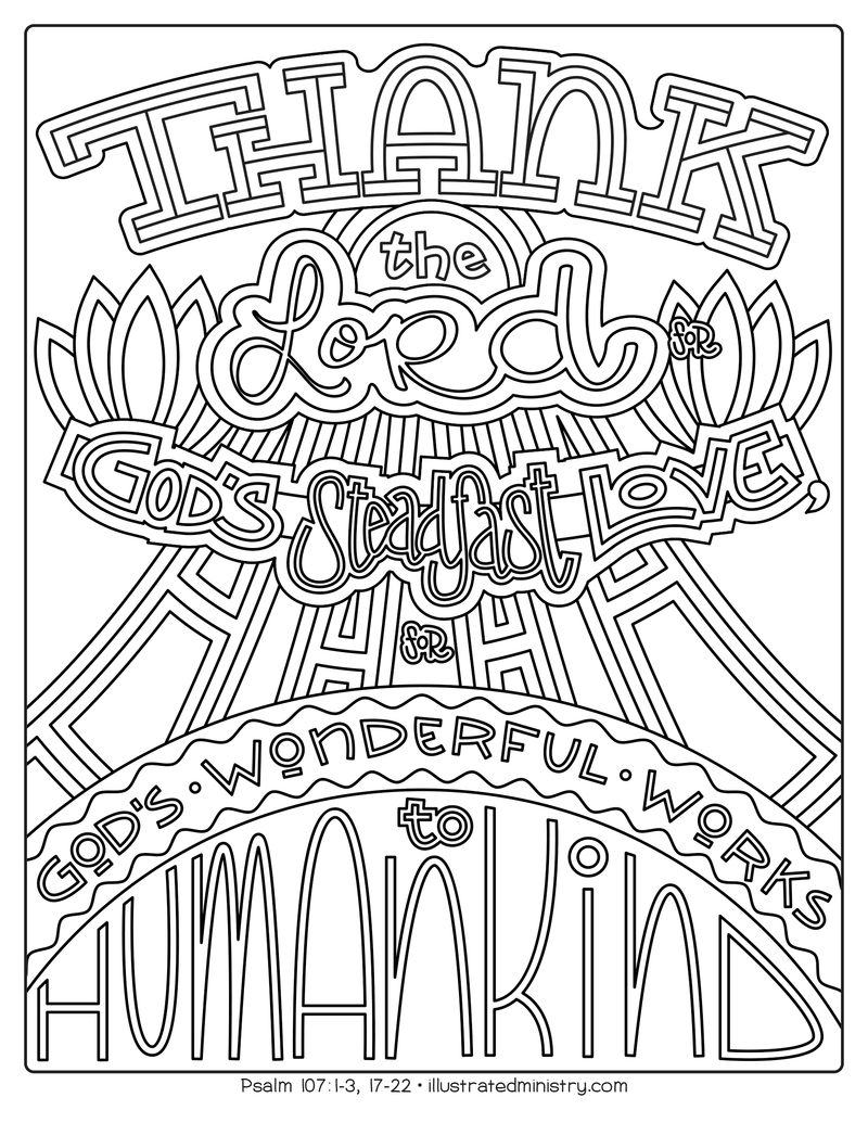 Bible Story Coloring Pages: Spring 2021 (Year B)