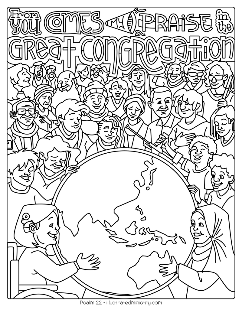 Bible Story Coloring Pages: Spring 2021 (Year B)