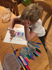 Coloring An Illustrated Advent Wreath