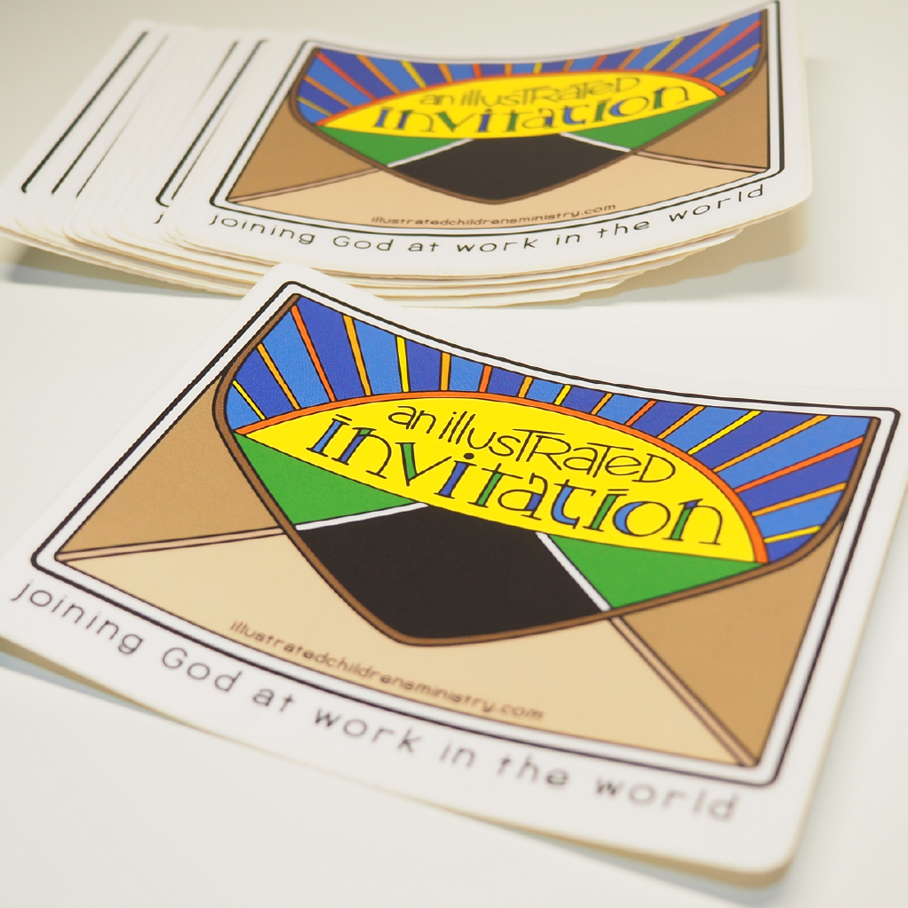 Illustrated Invitation Stickers — Illustrated Ministry