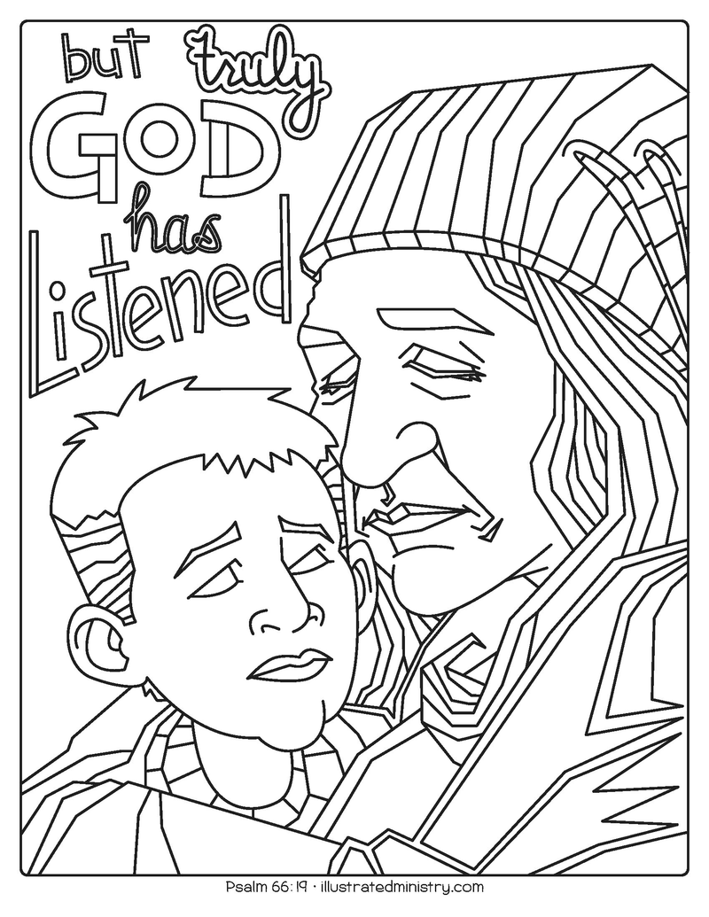 Bible Story Coloring Pages: Spring 2020 (Year A)
