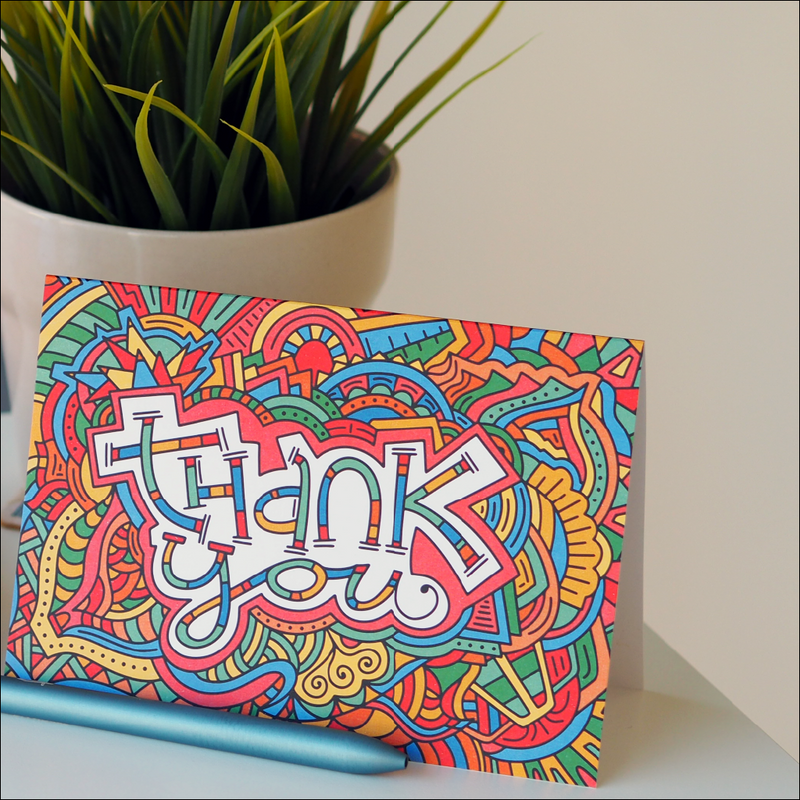 "Thank You" Greeting Cards